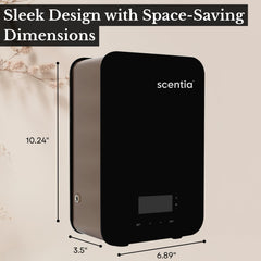 Scentia CASA SC 2000 black 800ml bottle highlights long refill intervals