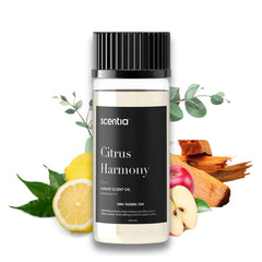 Scentia Citrus Harmony 50ml bottle, compact size for small spaces