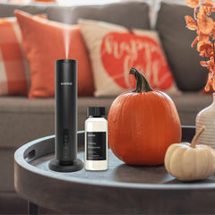 Scentia Citrus Harmony diffuser-bottle highlights bright lemon notes for uplifting diffusions.