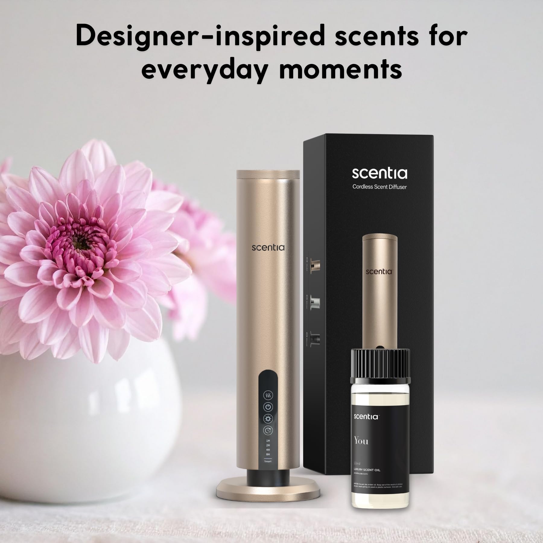 Scentia gift packaging ready for holidays or Thanksgiving
