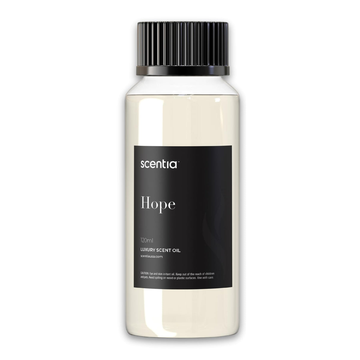 Scentia Hope diffuser oil bottle ready for refill to refresh rooms