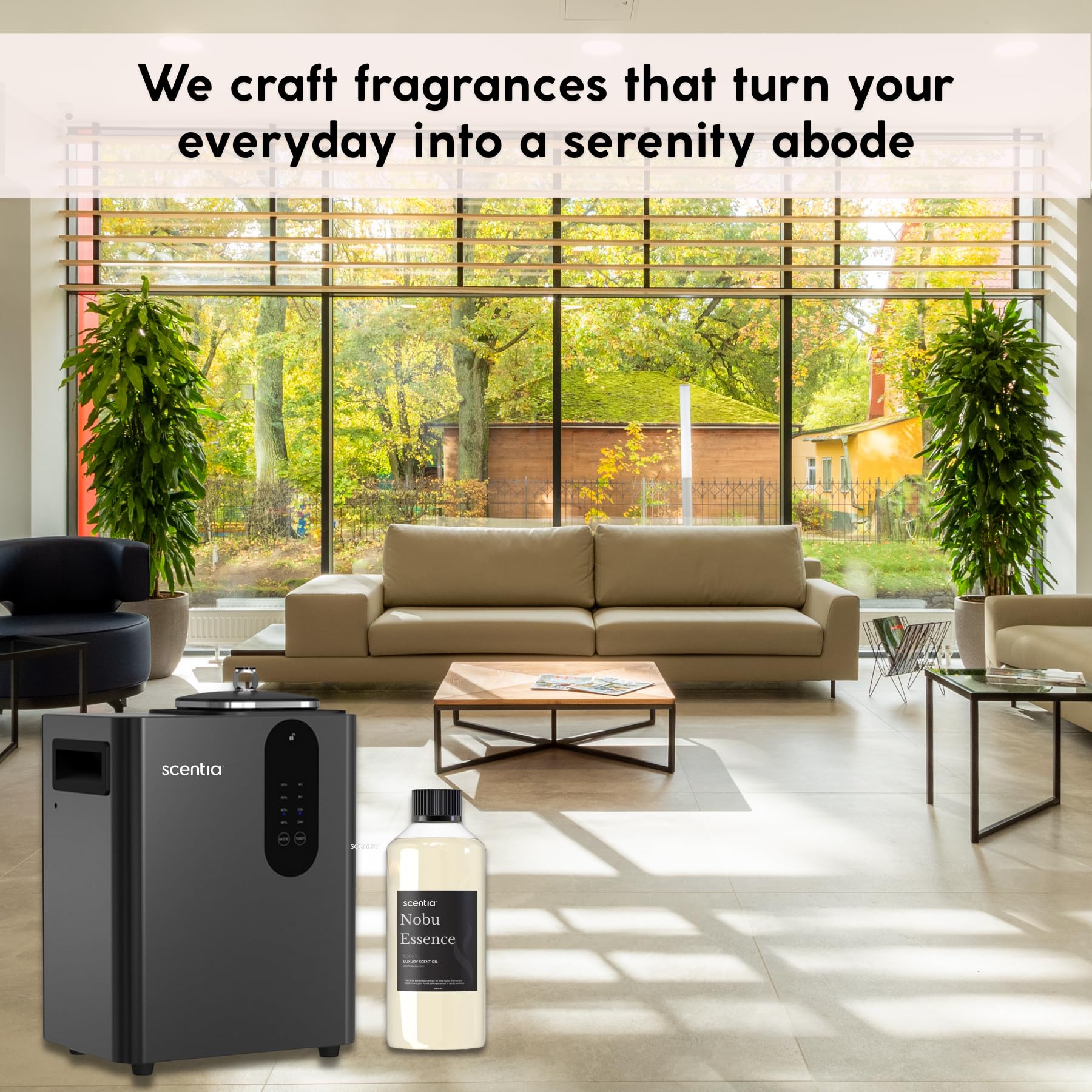 500 ml bottle offers long-lasting scent for multiple rooms