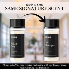 Scentia Noir Mystique diffuser setup ideal for hotel-inspired living spaces