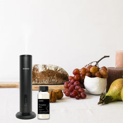 Scentia Pumpkin Boo diffuser top releasing a balanced fall fragrance in any room.