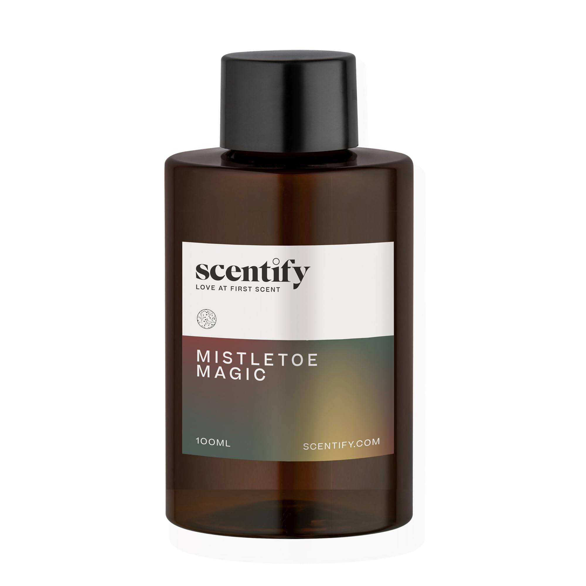 Scentify Mistletoe Magic aged redwood scent for a rustic mood