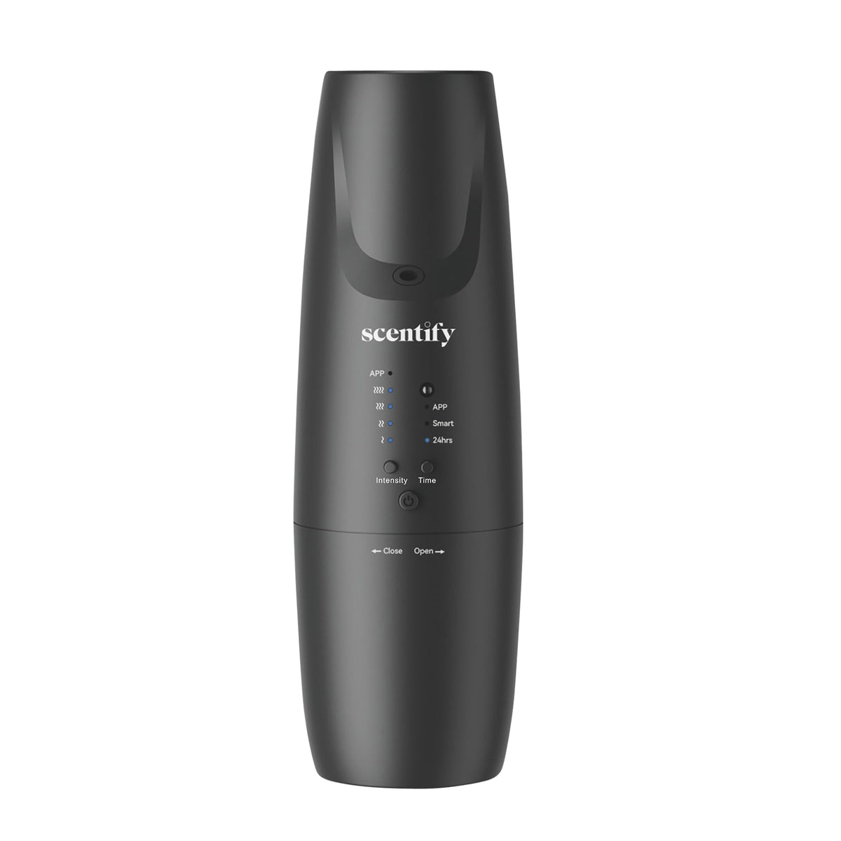 Scentify Plug-in Diffuser V2 plugged into outlet for easy room-wide fragrance.