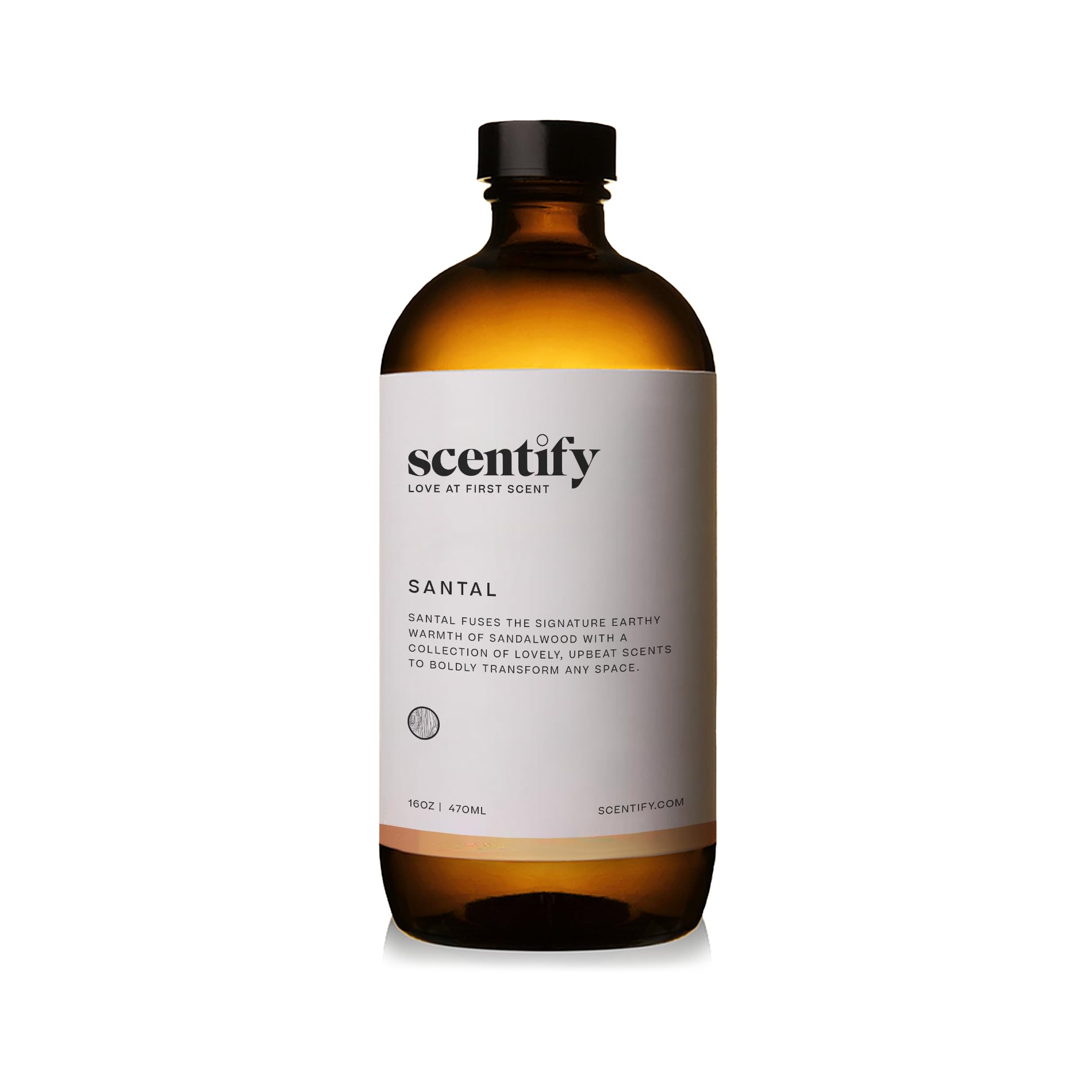 Scentify Santal aroma oil diffuser in room creates spa-like ambiance
