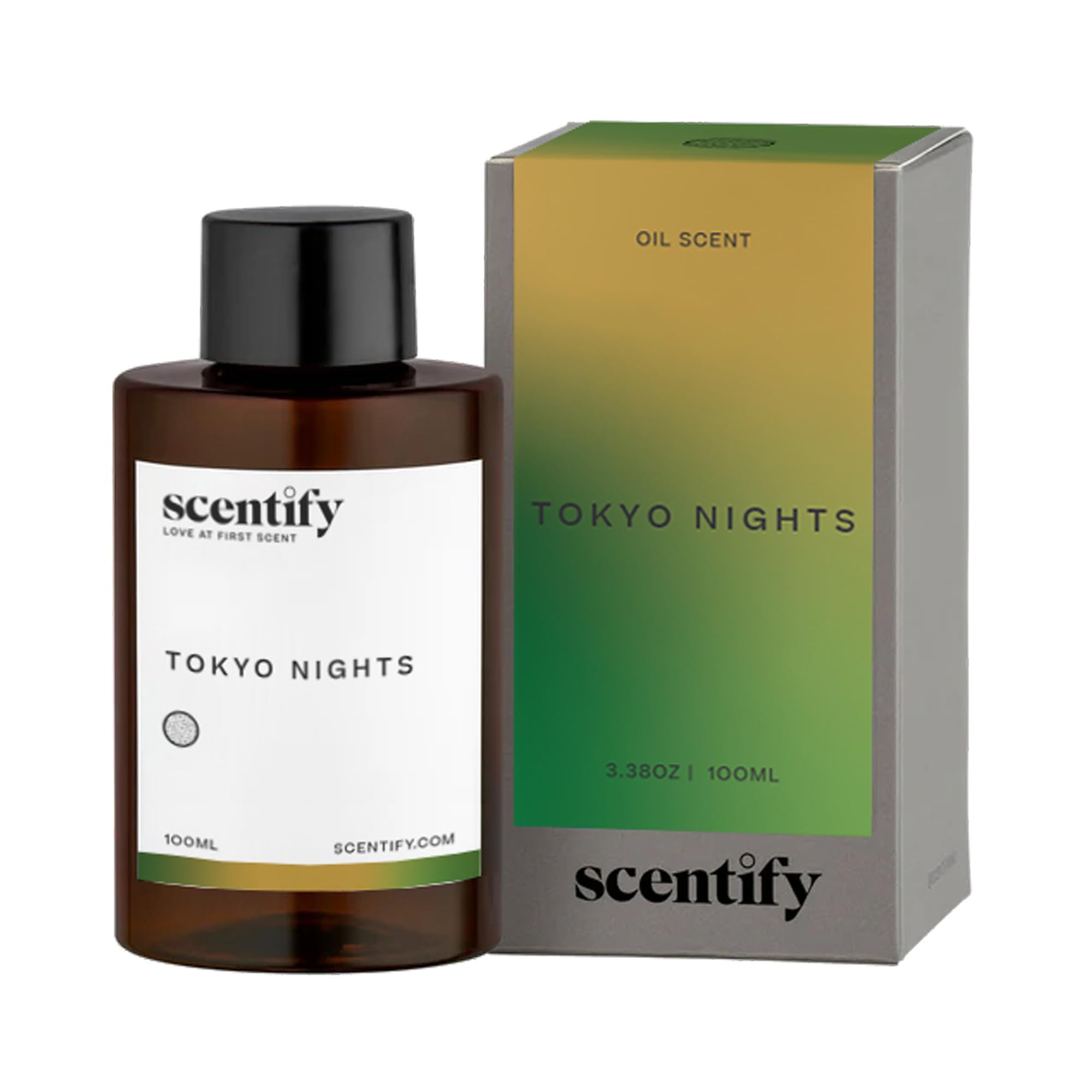 Scentify Tokyo Nights bottle diffuser elevating home fragrance.
