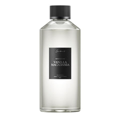 Scentiment Vanilla Macadamia fragrance bottle 500ml promotes warm, inviting ambience in living spaces.