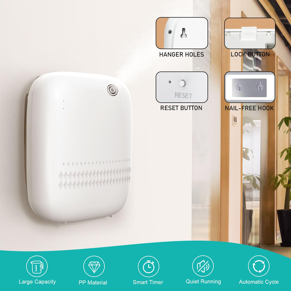 Scentiplus Scent Air Machine Bluetooth setup for wireless control.