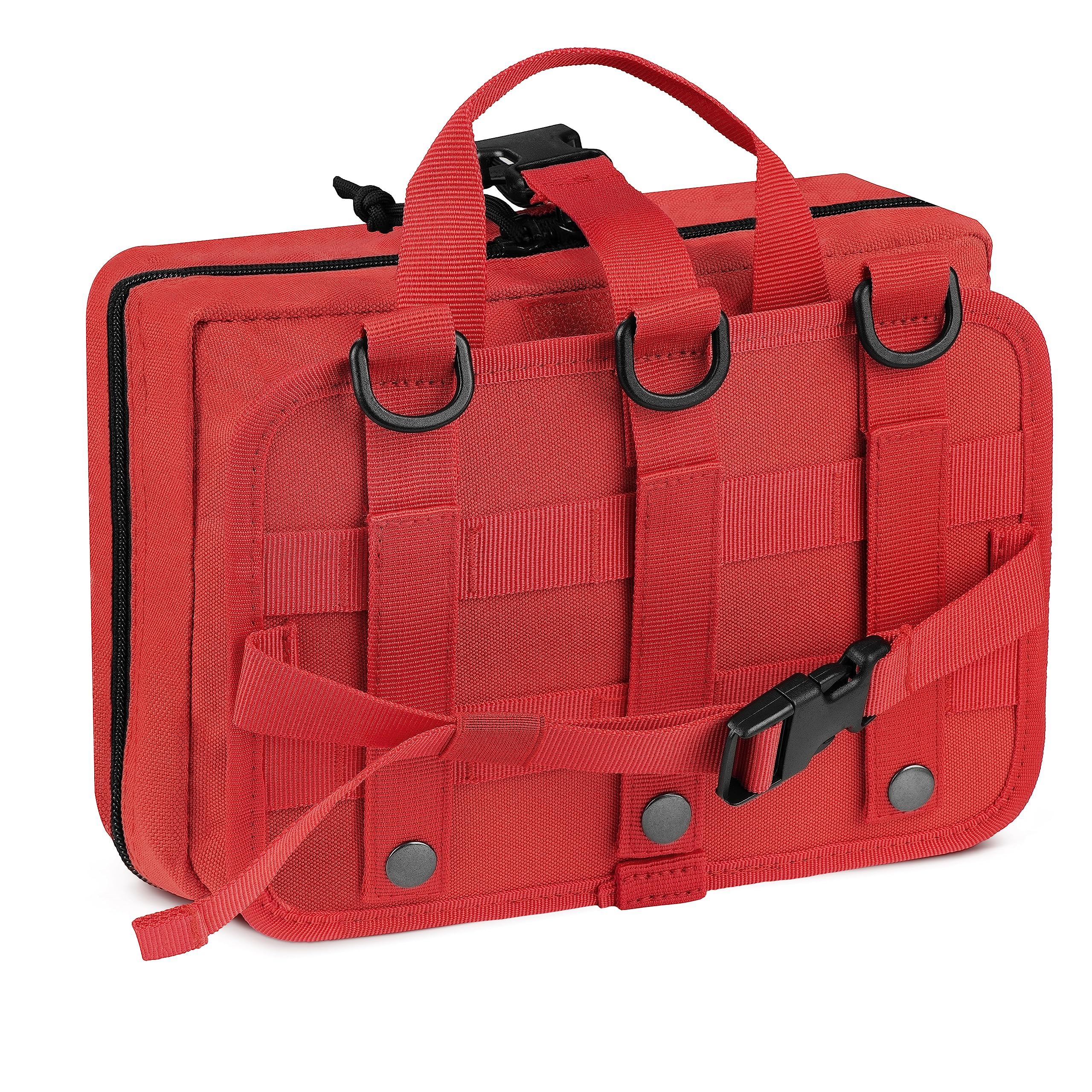 Scherber water-repellent MOLLE pouch keeps gear organized and protected.