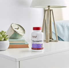 Schiff carton packaging with joint health information.