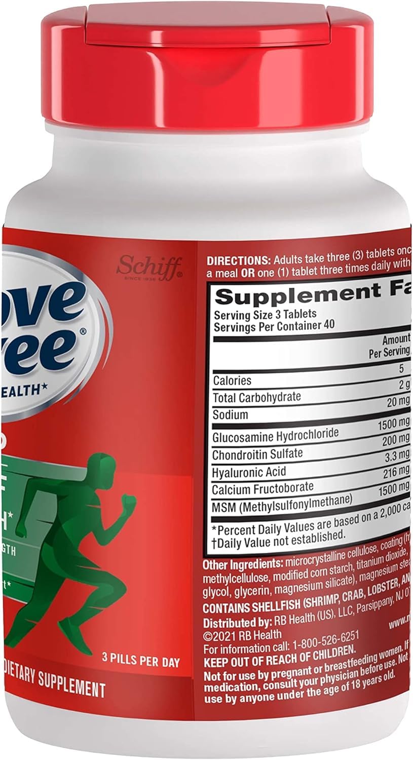 Schiff Move Free Advanced pack-of-3 box indicates convenient supply for ongoing use.