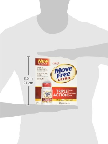 Schiff Move Free Ultra label view highlighting hyaluronic acid for potential joint support