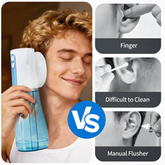 Scian-usb-rechargeable ear cleaner emphasizes cordless convenience.