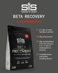 Science in Sport Beta Recovery powder scoop ready for quick refuel after sessions.