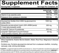 Boswellia 30AKBA component close-up highlighting targeted joint support.
