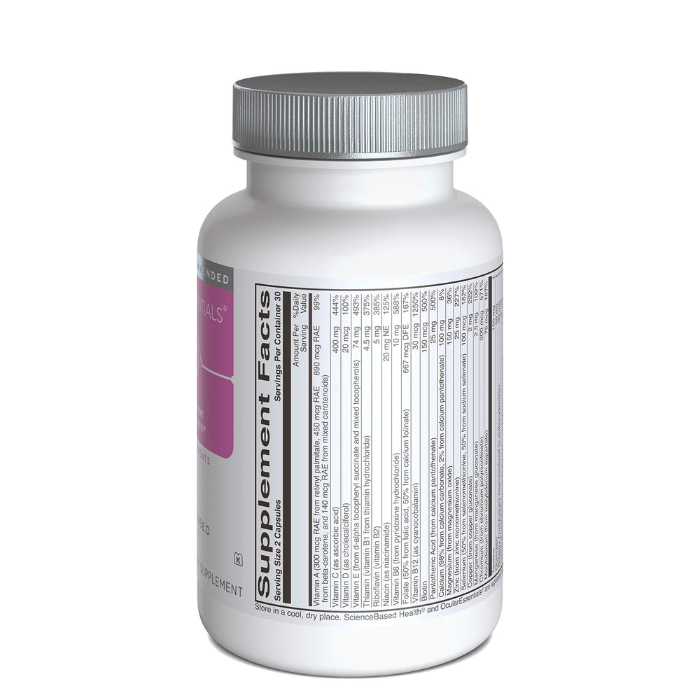 ScienceBased Health OcularEssentials pills daily-dose display for easy routine