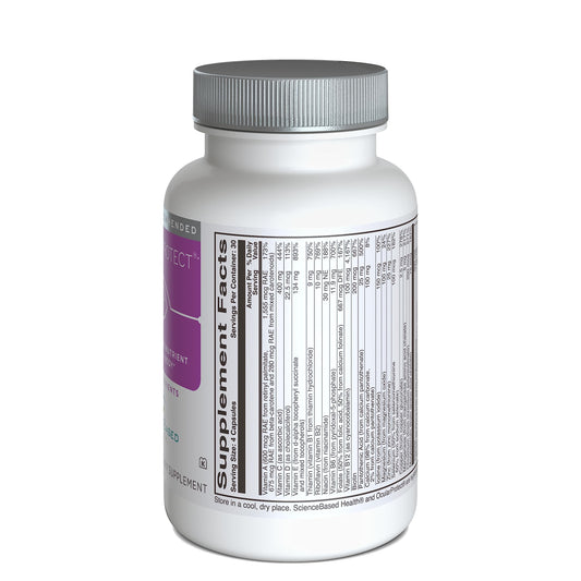 ScienceBased Health OcularProtect capsules closeup for quick daily use