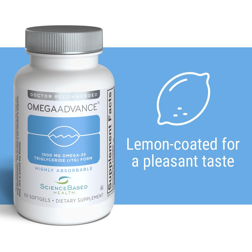Close-up of bottle and softgels showing lemon-coated coating.