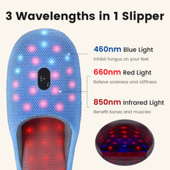 Scienlodic pulse mode with red and near-infrared light for targeted relief