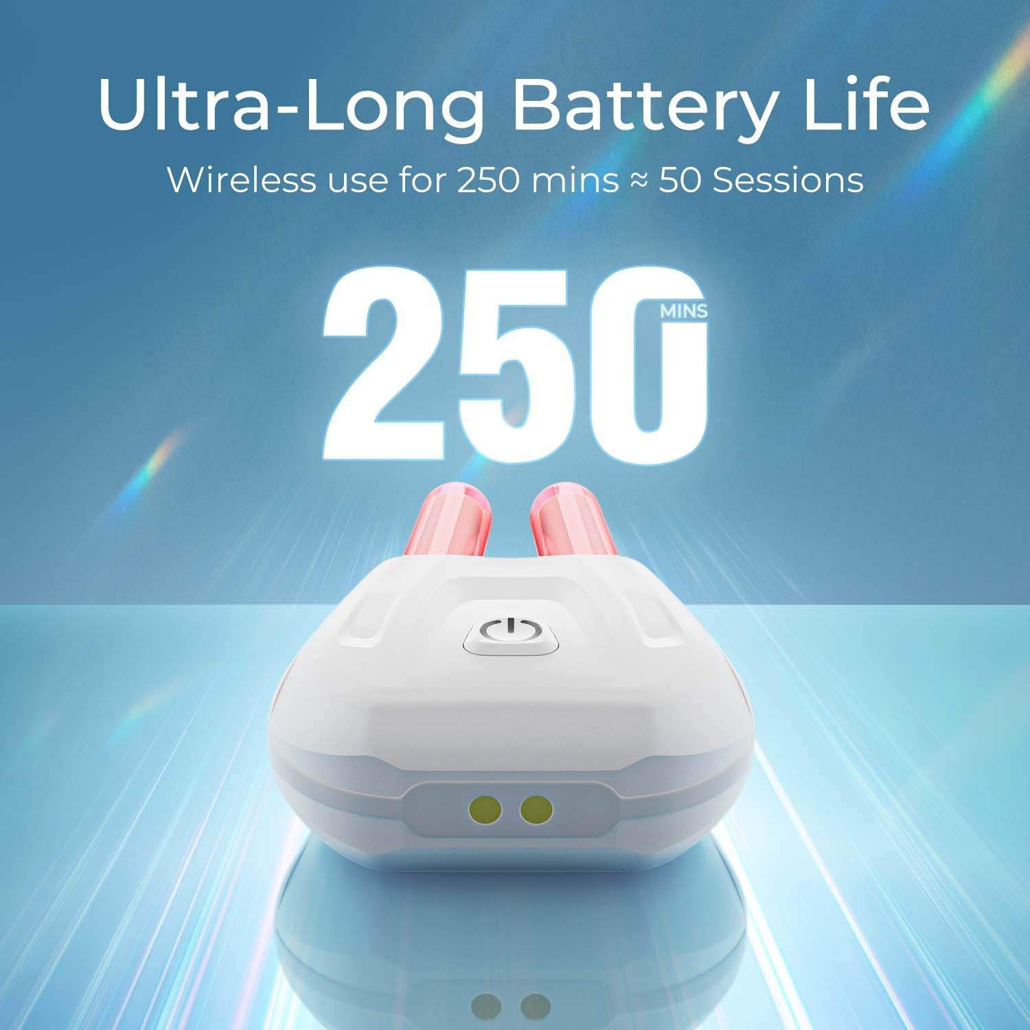 Scienlodic wireless nose therapy standby mode for convenient sessions.