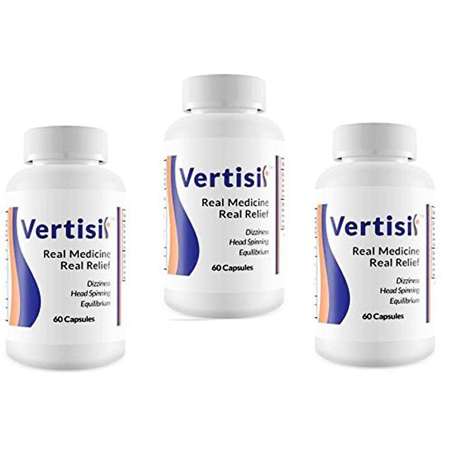 Scientific Health Vertisil bottle front view for daily vertigo support
