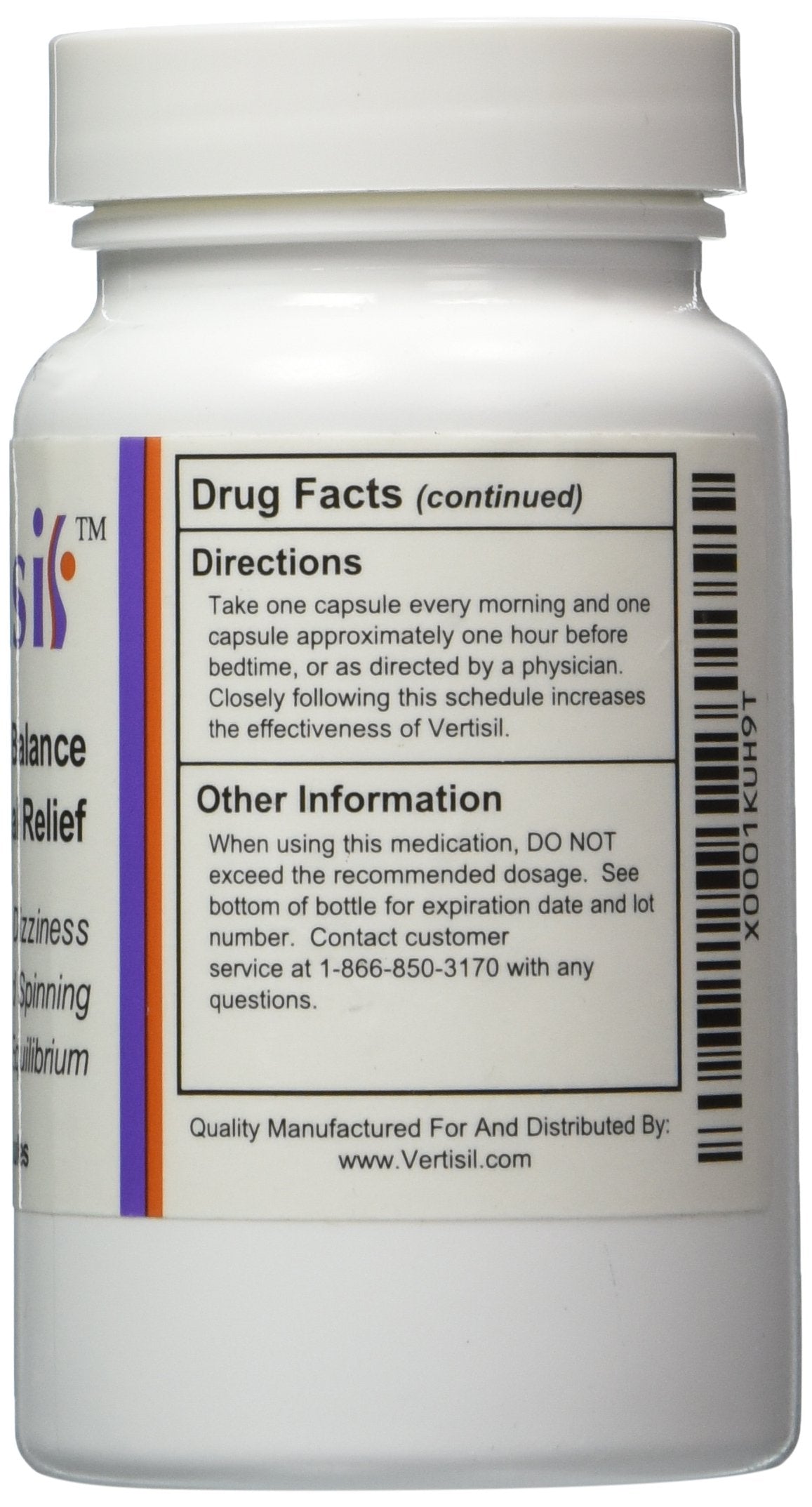 Scientific Health Vertisil capsules for daily use with all-natural formulation