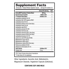 Scimera Bioscience Asprega 30CT label detail shows ingredient info