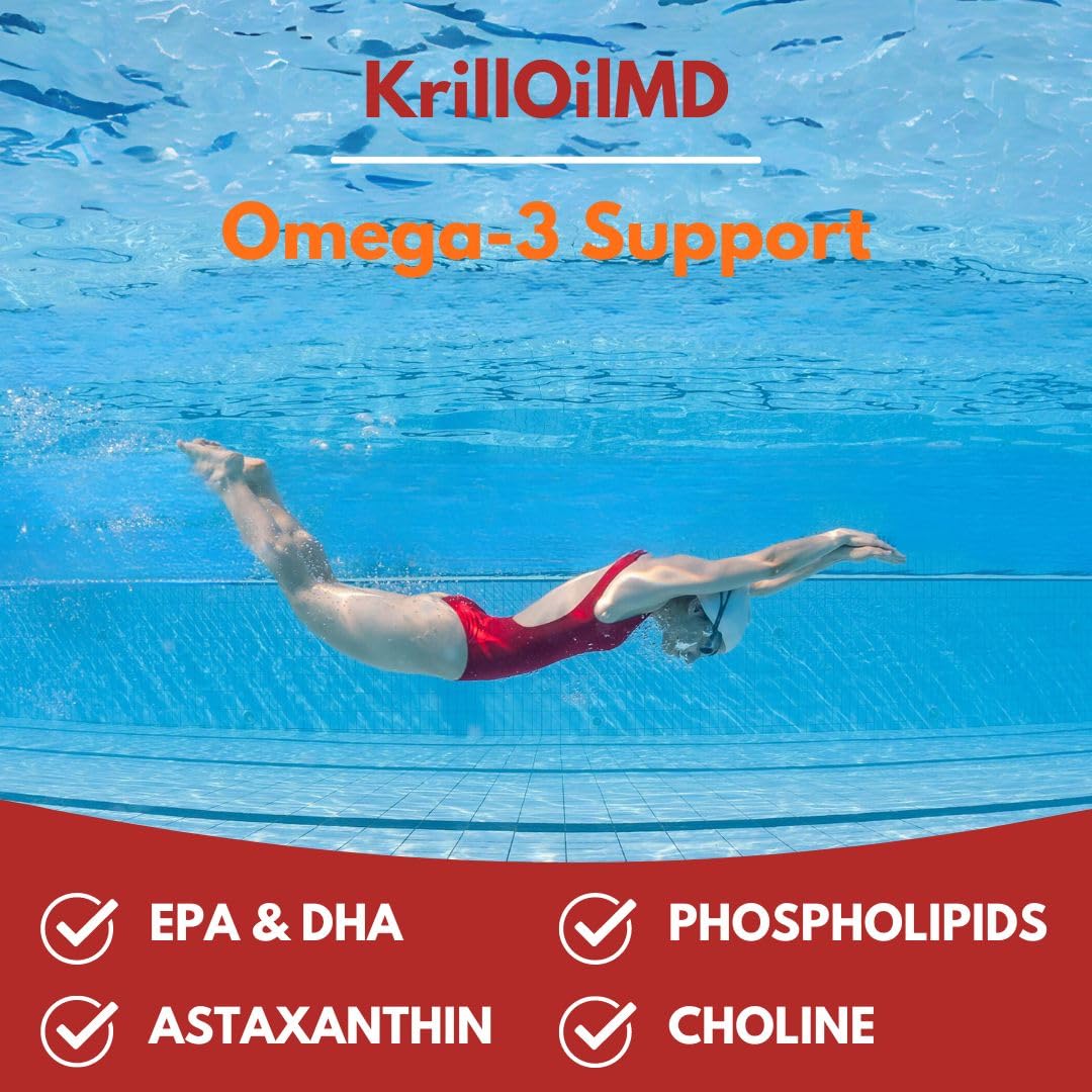 ScimeraMD KrillOilMD label detail highlighting Antarctic krill source and bioavailability