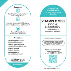 ScimeraMD ZincMD echinacea capsules offering potential immune support