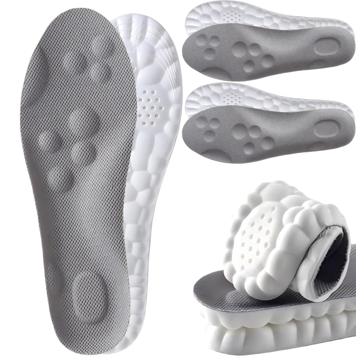 Sckoemo 4D Cloud insoles deliver breathable comfort for all-day wear