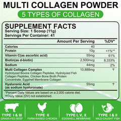 SCOLA collagen peptides powder mixed with yogurt and honey for flavor and nutrition