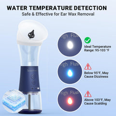 ScopeAround Ear Cleaner with IPX6 waterproof design for shower use.