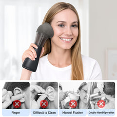 ScopeAround IPX6 waterproof ear cleaner for safe shower use and easy cleanup.