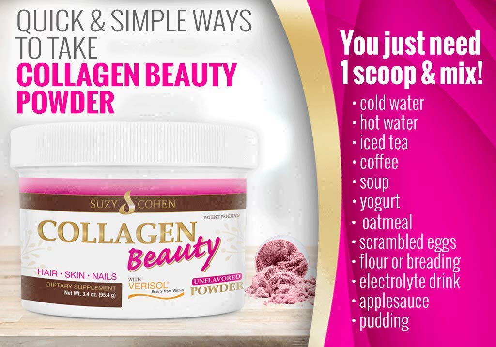 Script Essentials healthy hair and nails with collagen routine shine