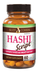 Script Essentials HashiScript bottle with capsules for everyday thyroid wellness.