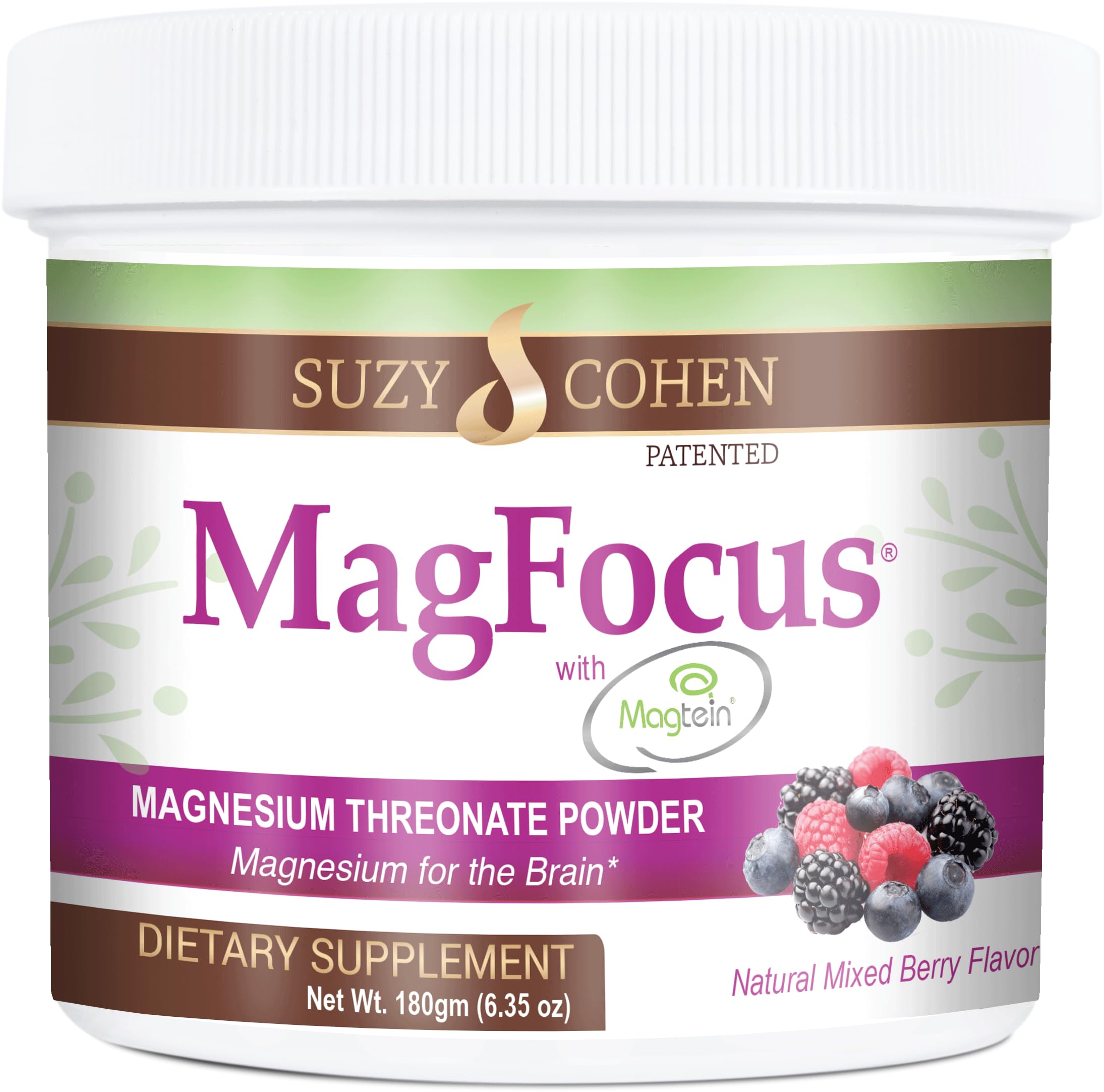 Script Essentials MagFocus bottle close-up showing focus-supporting magnesium blend.