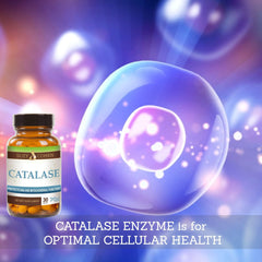 Side view of Script Essentials Suzy Cohen Catalase bottle with easy-open cap for simple daily use.