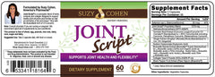 Script Essentials Joint Script daily-use shot with capsules and water