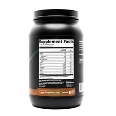 Sculpt Nation BCAAs powder in a jar suggesting muscle recovery support.