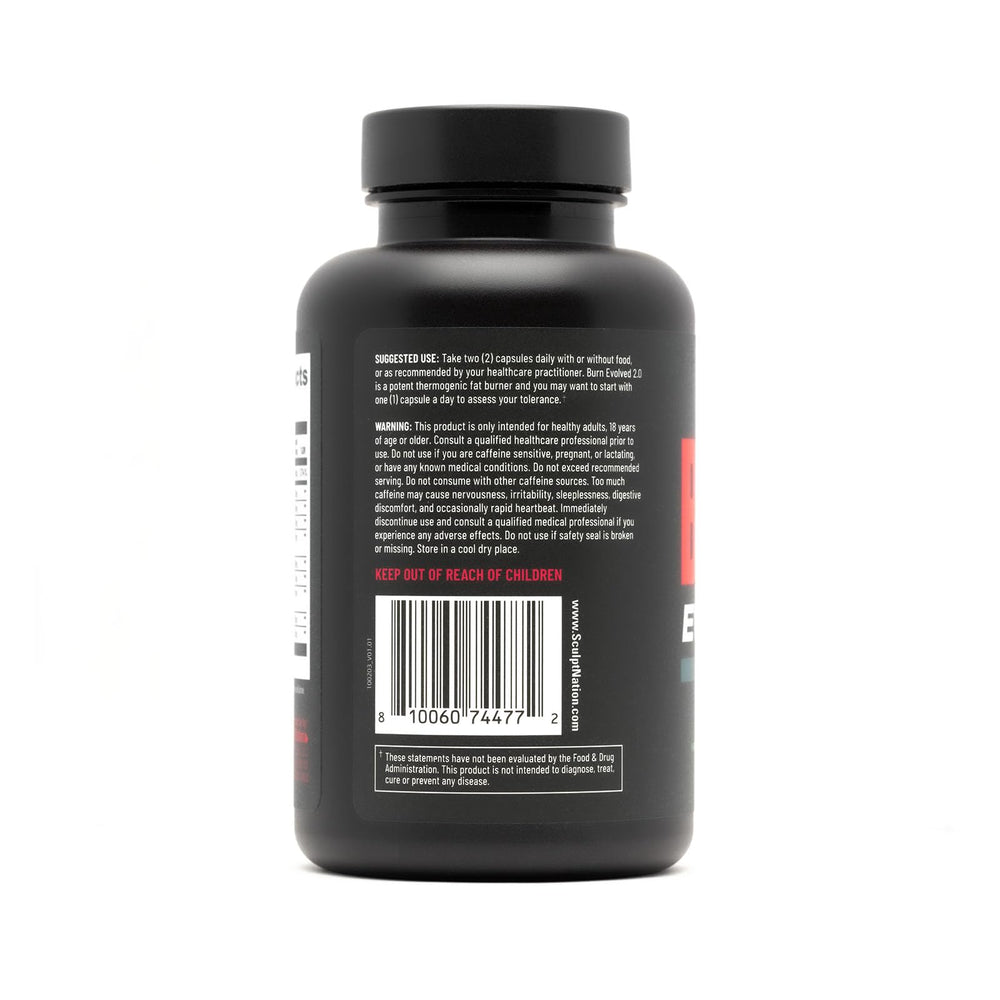 Sculpt Nation Burn production facility image marked as high-quality, cGMP-compliant.