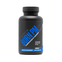 Sculpt Nation Burn PM bottle at night supports convenient nighttime fat burning.