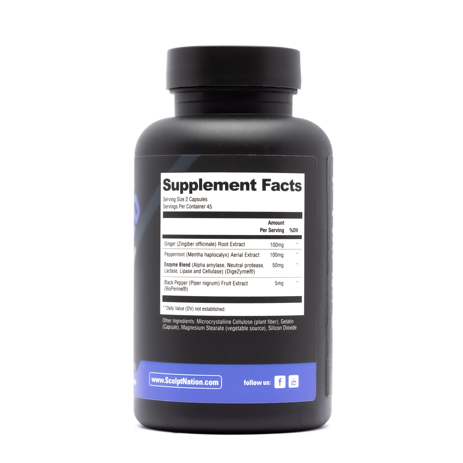 Sculpt Nation pour demonstrates easy dosing with meals.