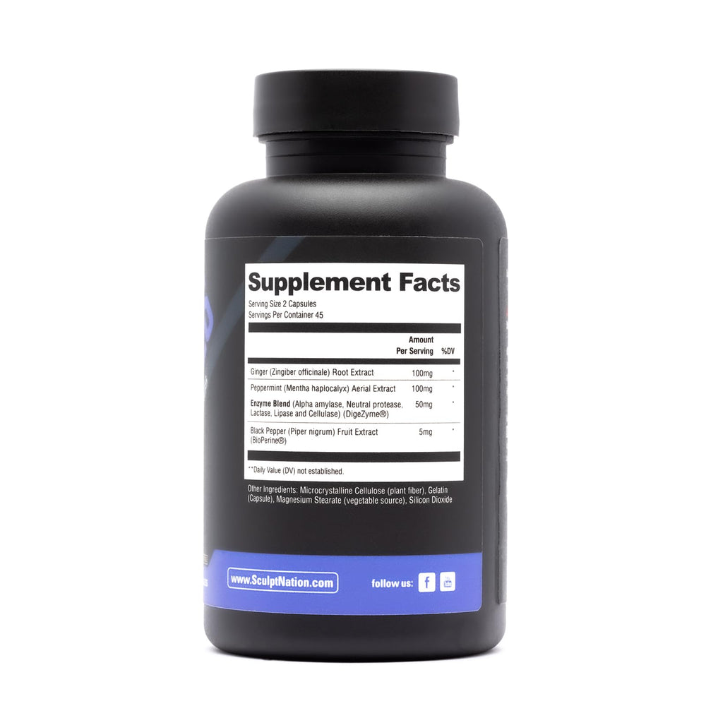 Sculpt Nation pour demonstrates easy dosing with meals.