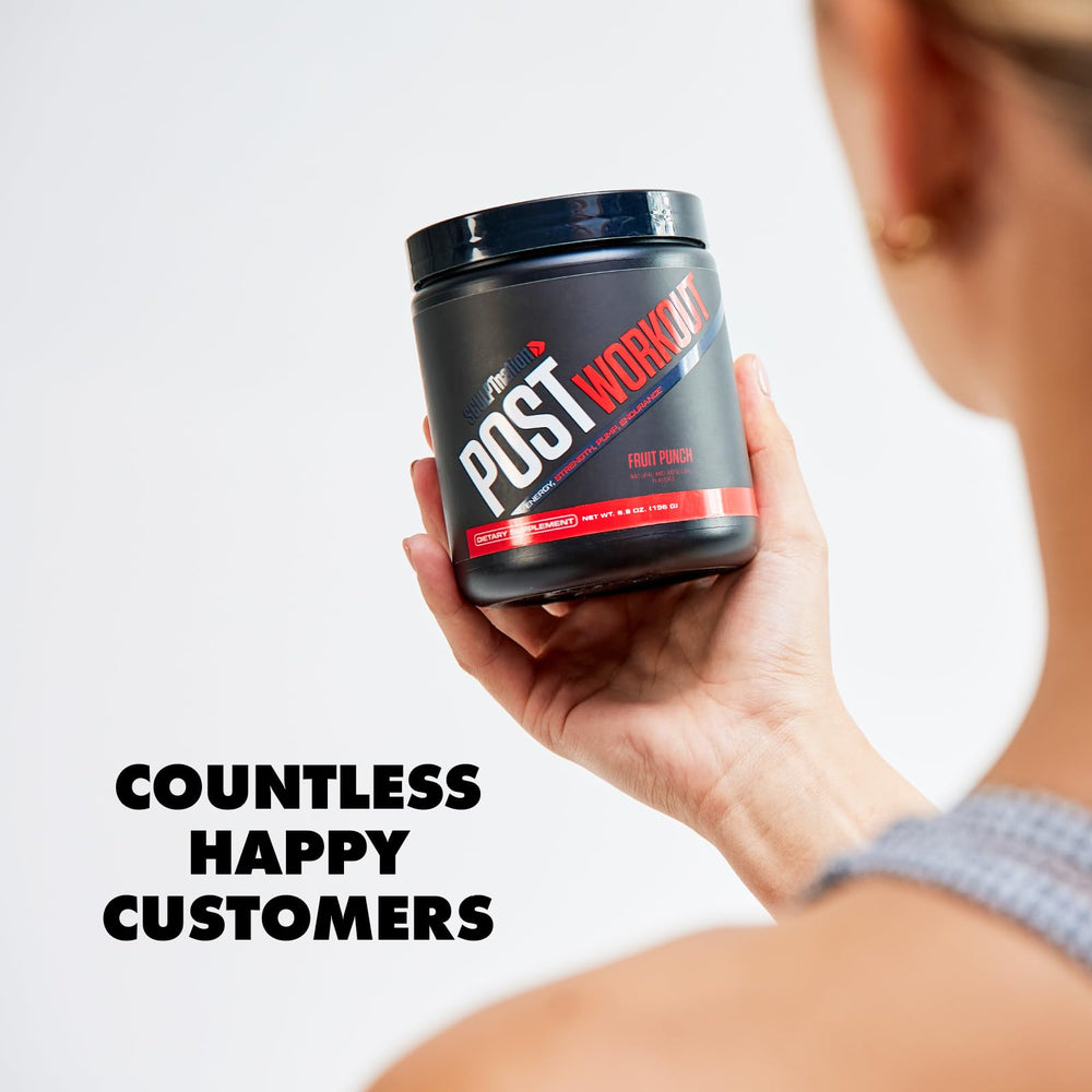 Sculpt Nation fruit punch glass conveys refreshing post-workout hydration and taste.