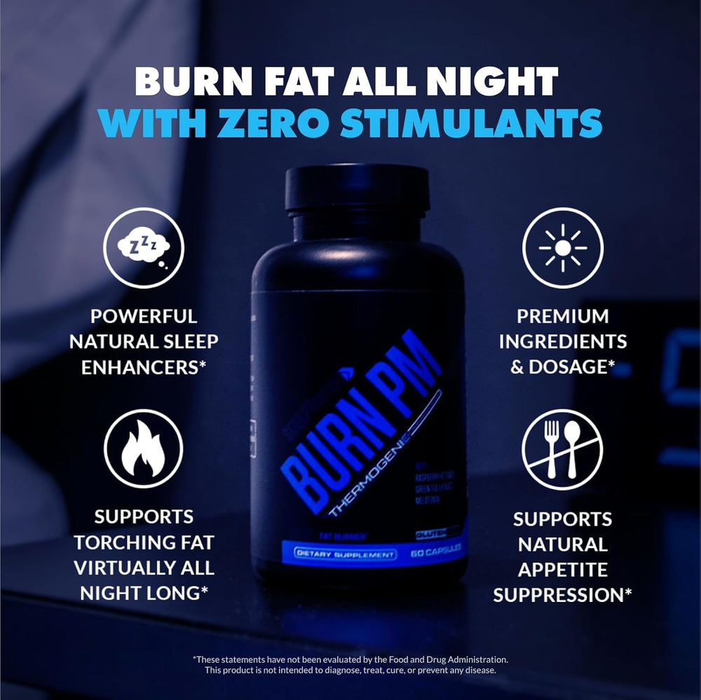 Sculpt Nation Raspberry Ketones image promoting nighttime wellness.