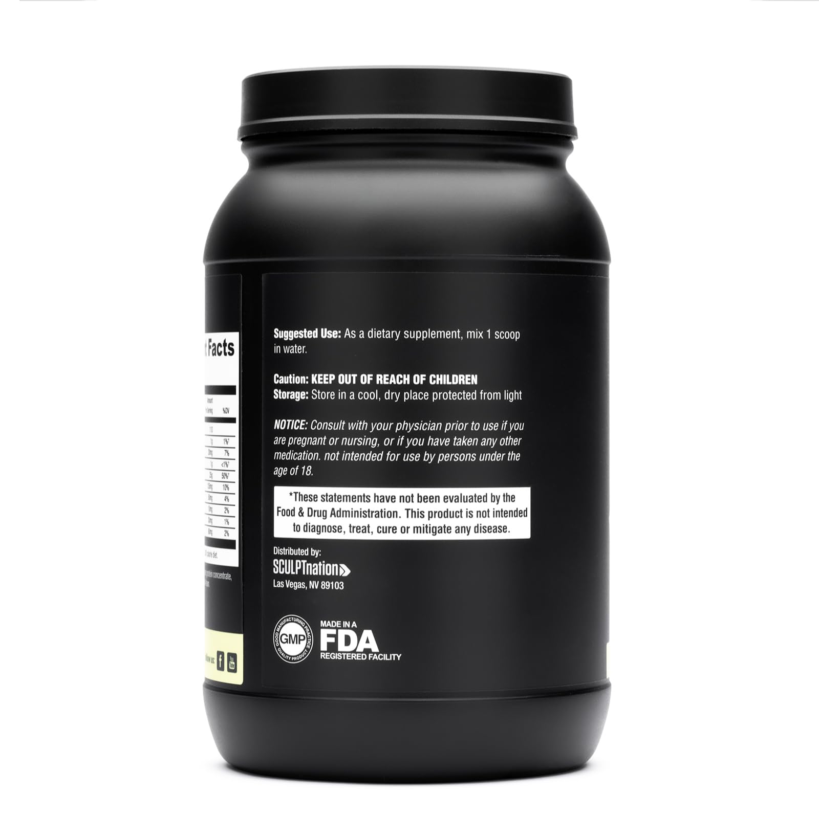 Sculpt Nation Vanilla protein pancakes and smoothies prepared with powder