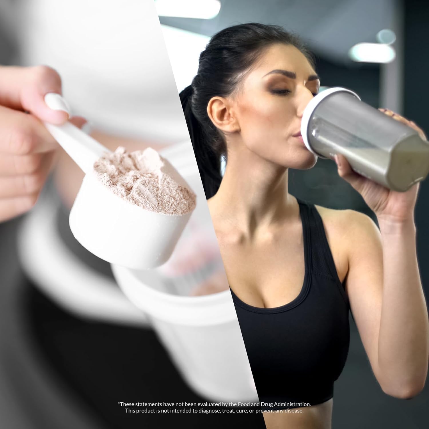 Sculpt Nation Vanilla whey powder texture closeup showing smooth blend