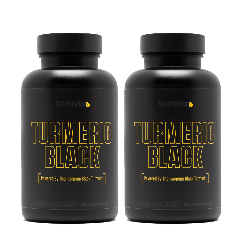Sculpt Nation V Shred turmeric bottle front highlighting joint health support.